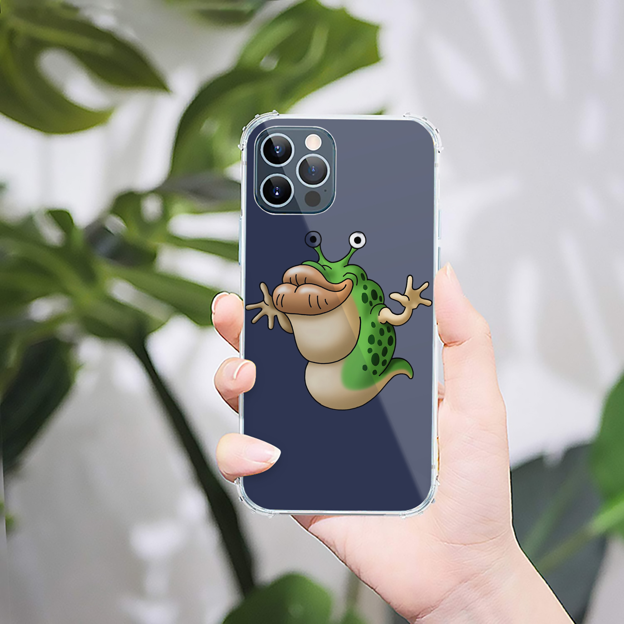 （画像用） ドラゴンクエスト Doragon Kuesuto Dragon Quest 【iPhone 12シリーズ対応】透明スマホケース（クリアソフトケース）